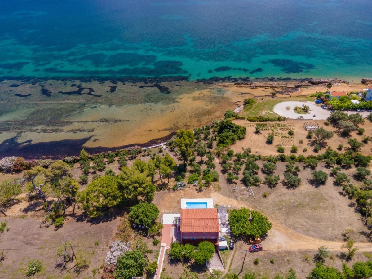 Villa Ostria Lixouri Ngoại thất bức ảnh